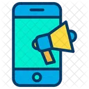 Online Marketing Online Business Marketing Mobile Advertising Icon