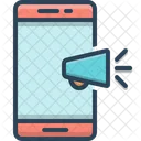 Mobile Marketing Advertising Ad Icon