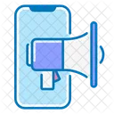 Mobile Marketing Mobile Shout Icon