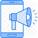 Mobile marketing  Icon