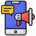 Mobile marketing  Icon