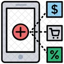 Mobile Seo Marketing Icon