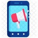 Mobile Marketing  Icon