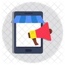 Mobile Marketing Mobile Publicity Mobile Campaign Icon