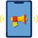 Mobile Marketing  Icon