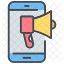Mobile Marketing Digital Marketing Mobile Icon