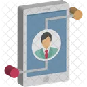 Mobile Marketing  Icon