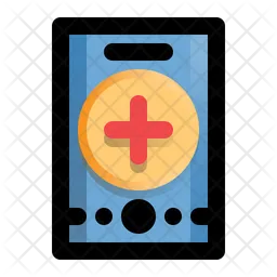 Mobile Medical  Icon