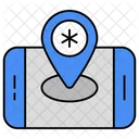Mobile Medical Location Medical Direction Gps Icon