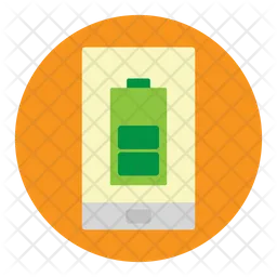 Mobile Medium Battery  Icon