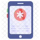 Mobile medizinische App  Icon