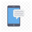 Mobile Conversation Chat Icon
