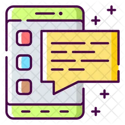 Mobile Message  Icon