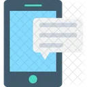 Sms Mobile Chatting Icon