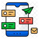 Mobile Message Mobile Chat Mobile Communication Icon