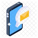Mobile Chat Mobile Communication Mobile Text Icon