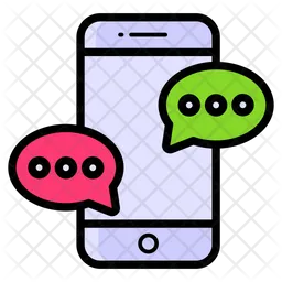 Mobile Messaging  Icon