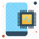 Mobile Microchip  Icon