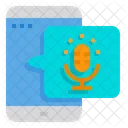 Mobile Microphone  Icon