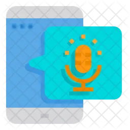 Mobile Microphone  Icon