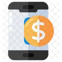 Mobile Money Mobile Cash Mobile Banking Icon
