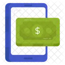 Mobile Money Mobile Cash Mobile Economy Icon