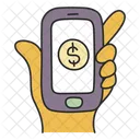 Mobile Money Mobile Investment Online Money Icon