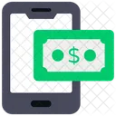 Mobile Money Mobile Transaction Smartphone Payment Icon