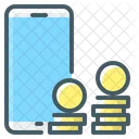 Mobile Money Mobile Financial Services Icon