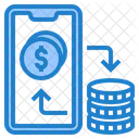 Mobile Money Online Money Mobile Icon