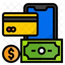 Mobile Money Online Money Mobile Icon