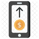 Mobile Money Mobile Economy Mobile Currency Icon