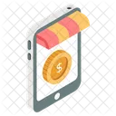 Mobile Money Mobile Dollar Mobile Investment Icon