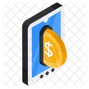 Mobile Money Mobile Investment Online Money Icon