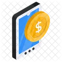 Mobile Money Mobile Investment Online Money Icon