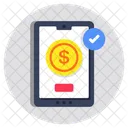 Mobile Money Smartphone Money Phone Money Icon