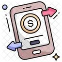Mobile Money Transfer  Icon