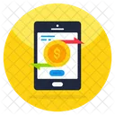 Mobile Money Transfer Icon