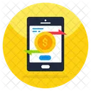 Mobile Money Transfer  Icon