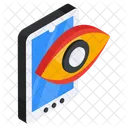 Mobile Monitoring Mobile Inspection Mobile Visualization Icon