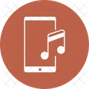 Mobile Music Note Icon