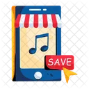 Music Store Mobile Music Phone Music Icon