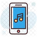 Mobile Music Mobile Music Note Icon