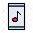 Mobile Music Melody Icon