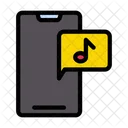 Mobile Music Audio Icon