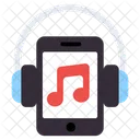 Mobile Music Music Phone Smartphone Icon
