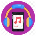 Mobile Music App  Icon
