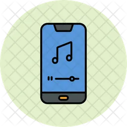 Mobile music player  Icon
