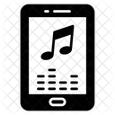 Mobile App Musikanwendung Mediaplayer Icon