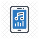 Musik Melodie Handy Symbol